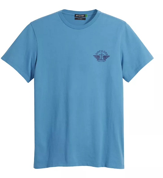 Dockers graphic tee cendre blue